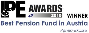 IPE Award 2015 Best Pension Fund in Austria